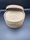 Vintage Straw Nesting Baskets