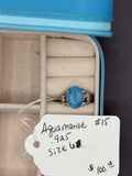 Aquamarine Ring