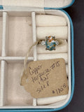 Copper Turquoise Ring